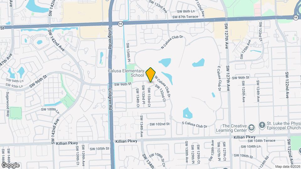 13265 SW 96th Terrace Map and Location Details
