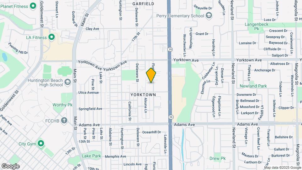 2121 Florida St Map and Location Details