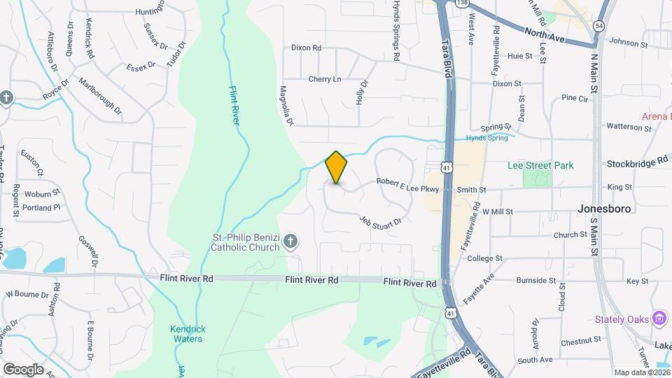 657 Robert E Lee Pkwy Map and Location Details