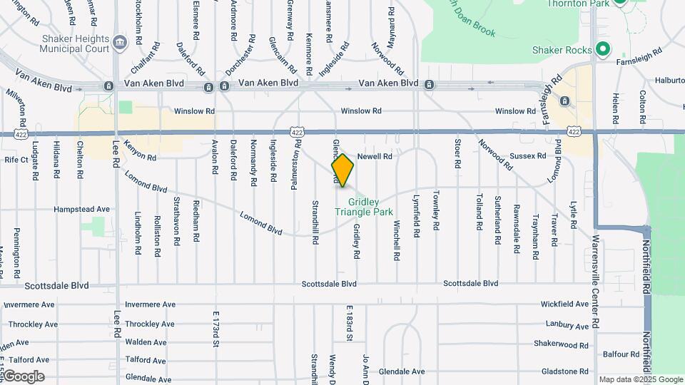 3595 Glencairn Rd Mapa y Detalles de la Ubicación