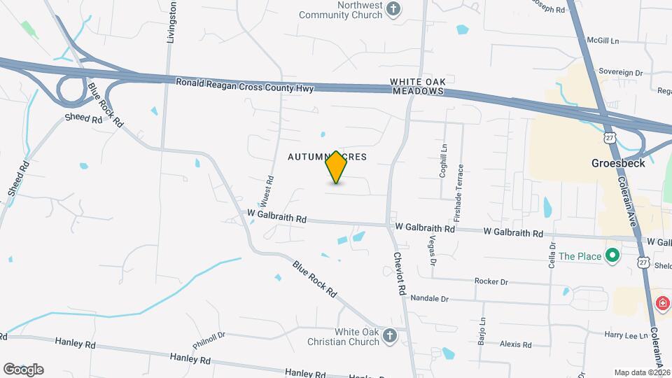 3672 Twinview Dr Map and Location Details