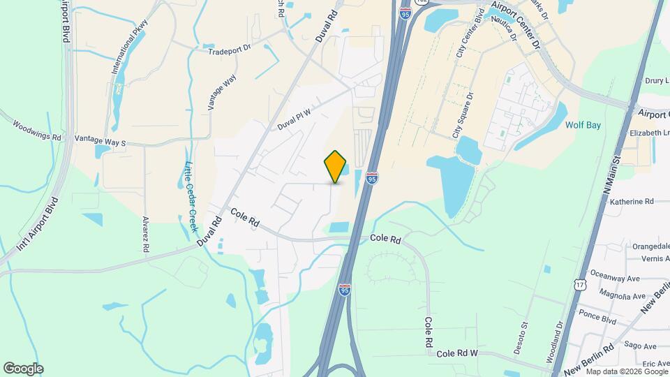 13307 Shore Grass Dr Mapa y Detalles de la Ubicación