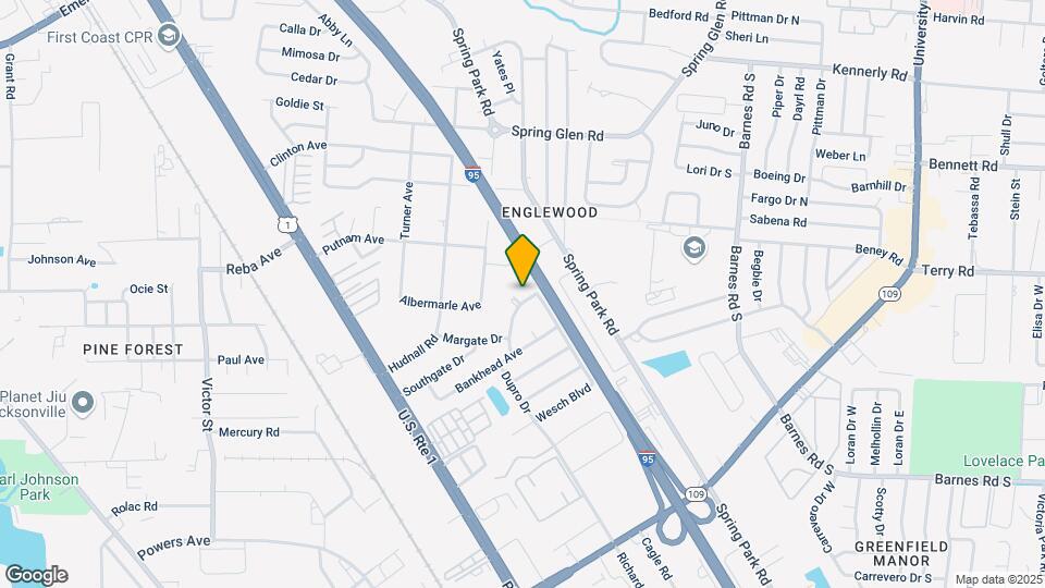 4903 Ormewood Ave Map and Location Details