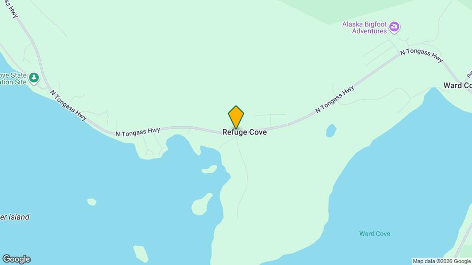 7922 N Tongass Hwy Mapa y Detalles de la Ubicación