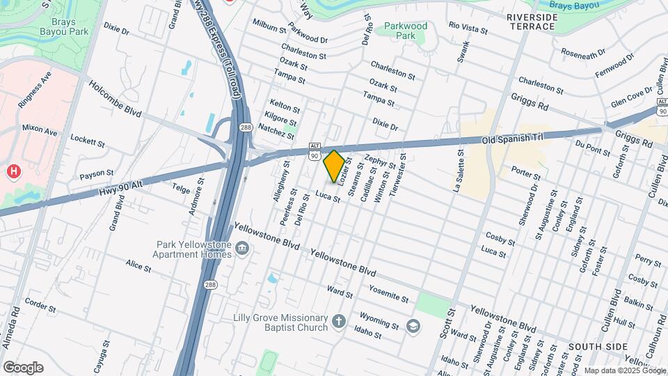 6648 Lozier St Map and Location Details