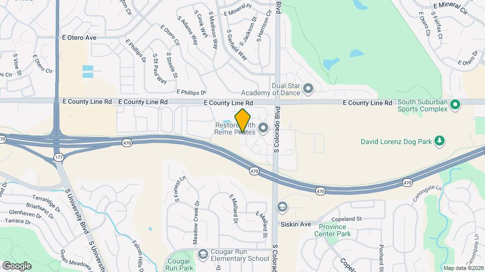 8415 Pebble Creek Way Mapa y Detalles de la Ubicación