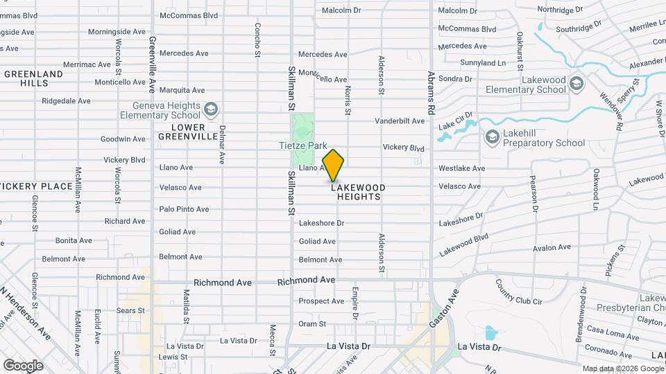 6163 Velasco Ave Map and Location Details