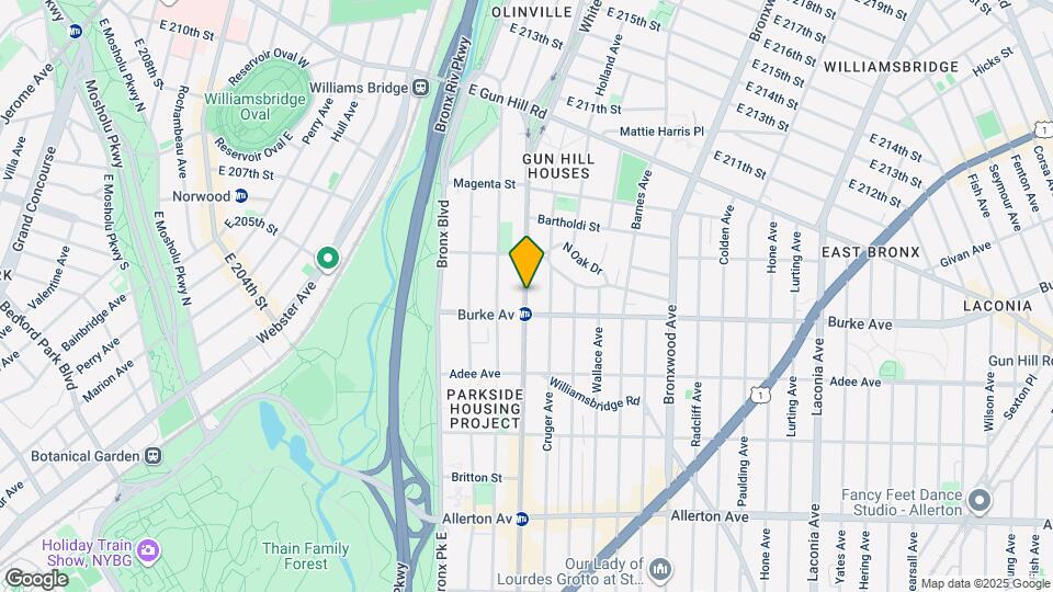 3212 White Plains Rd Map and Location Details