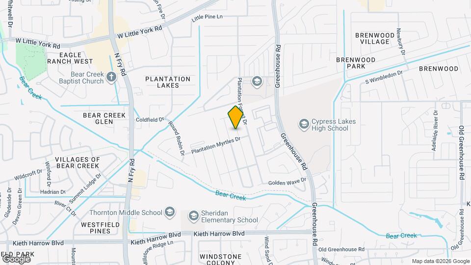 5619 Latta Plantation Dr Map and Location Details