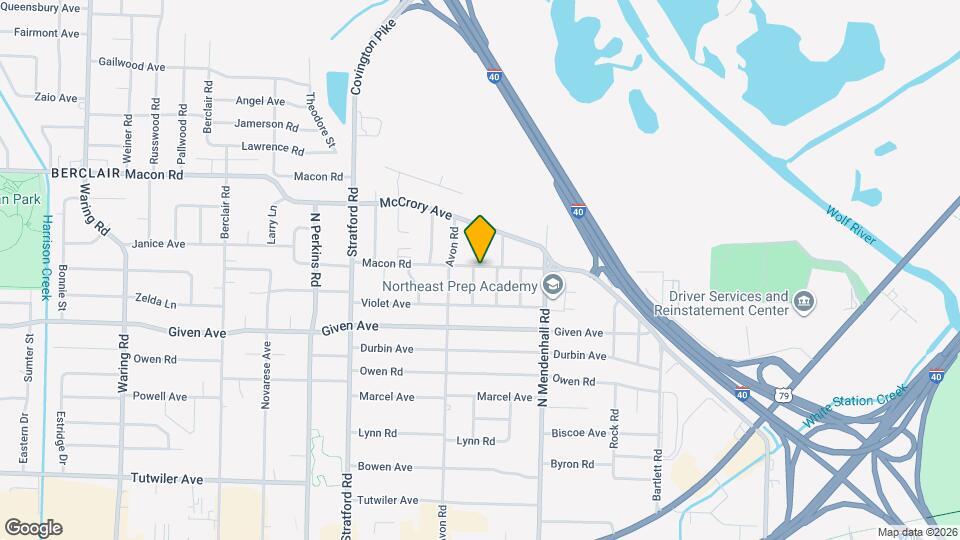 4807 Macon Rd Map and Location Details