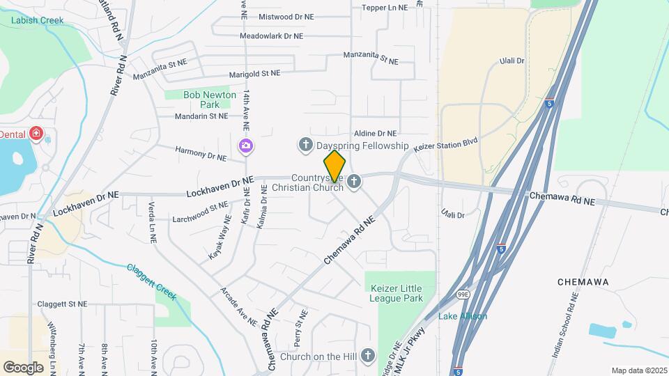 1817 Modoc Dr NE Map and Location Details