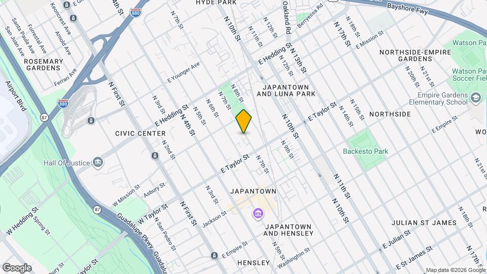 761 N 7th St Mapa y Detalles de la Ubicación