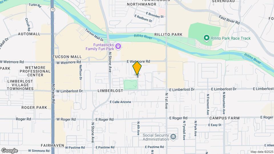 San Junipero Townhomes Mapa y Detalles de la Ubicación