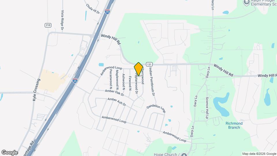 224 Poplarwood Dr Map and Location Details