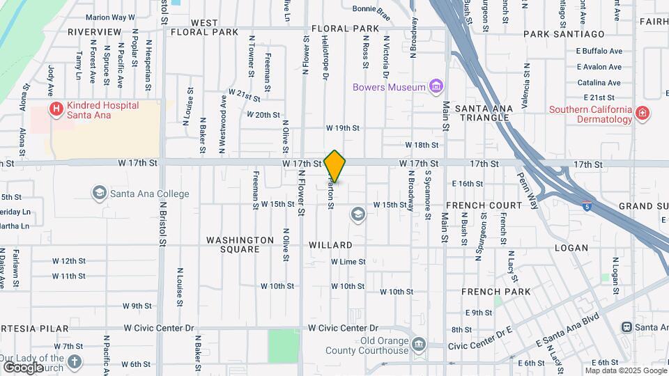 1521-1527 N Parton St Map and Location Details