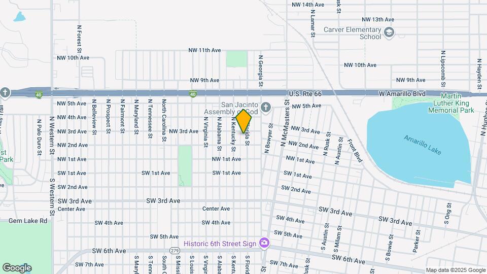 207 N Florida St Map and Location Details