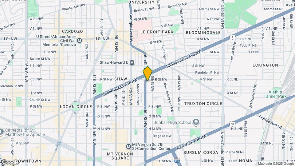 1635 6th St NW Map and Location Details