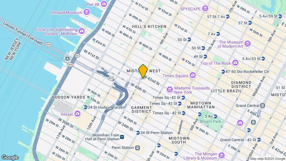 568 Ninth Ave Map and Location Details