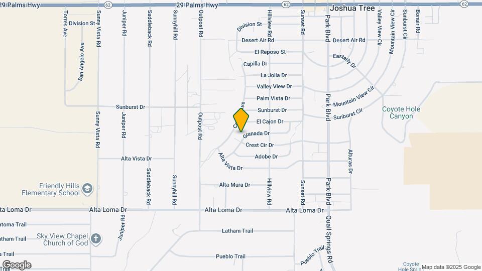 61470 Granada Dr Map and Location Details
