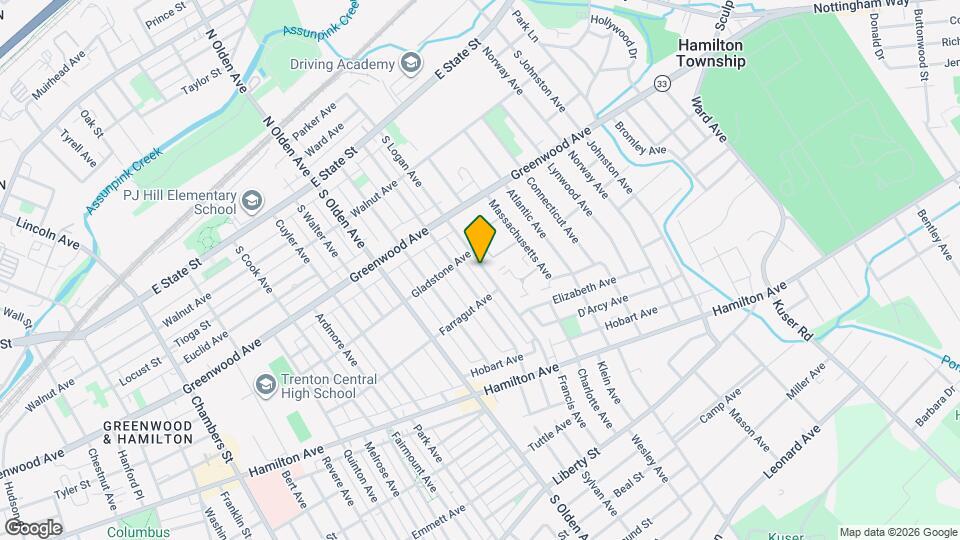 307 S Logan Ave Map and Location Details