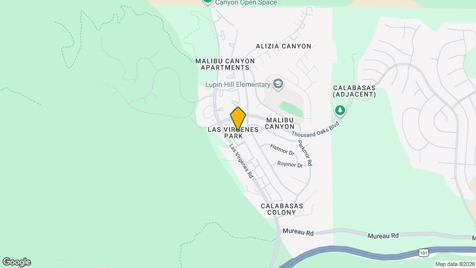 5606 Las Virgenes Rd Map and Location Details