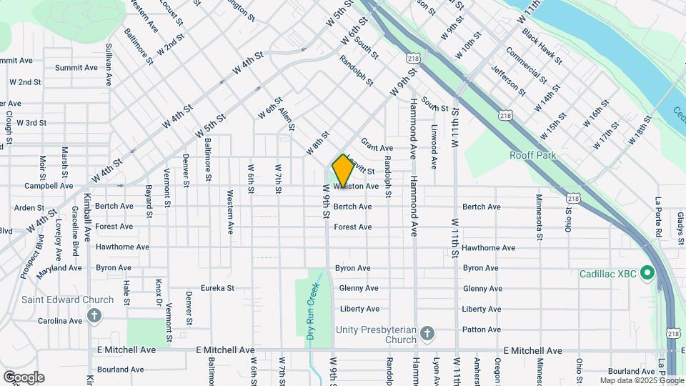 1124 Williston Ave Map and Location Details