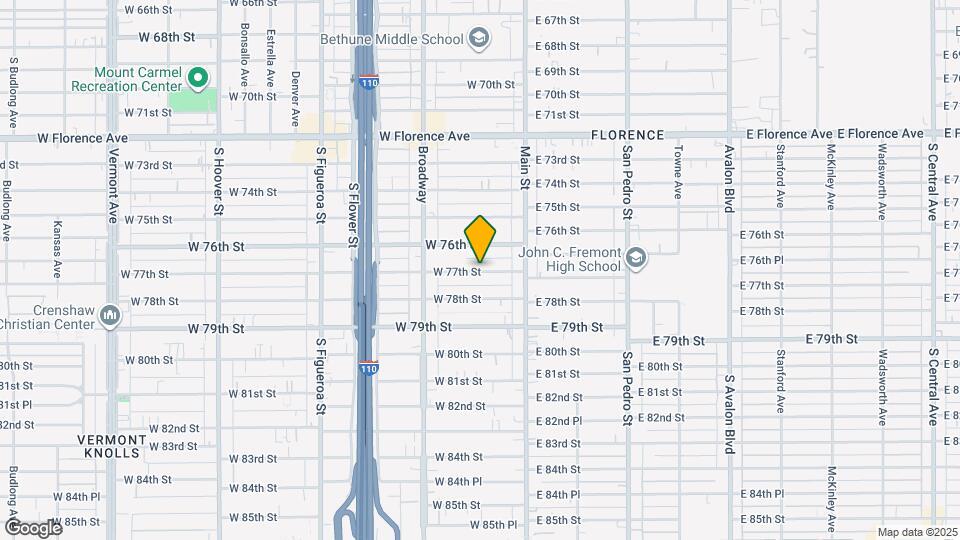 155 W 77th St Mapa y Detalles de la Ubicación