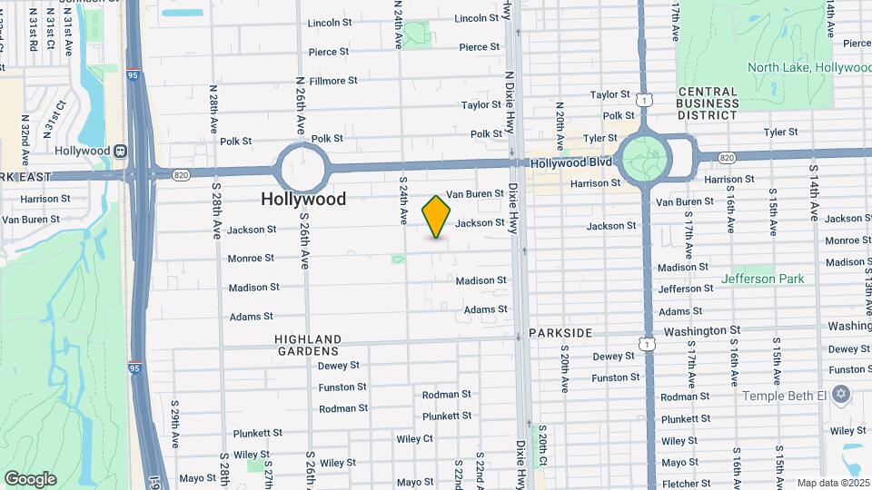 2305 Monroe St Map and Location Details