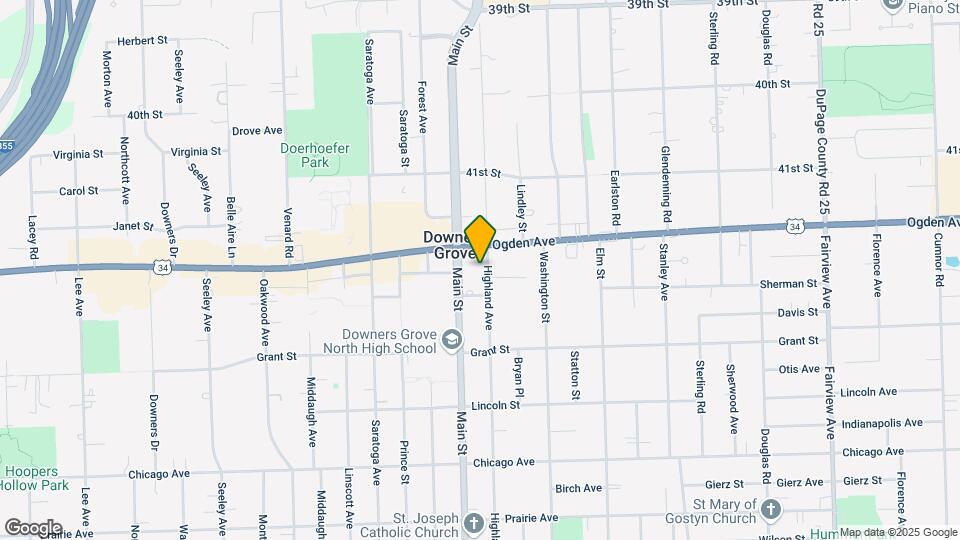 4330 Highland Ave Mapa y Detalles de la Ubicación