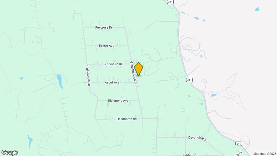 9008 Gainsborough Dr Map and Location Details