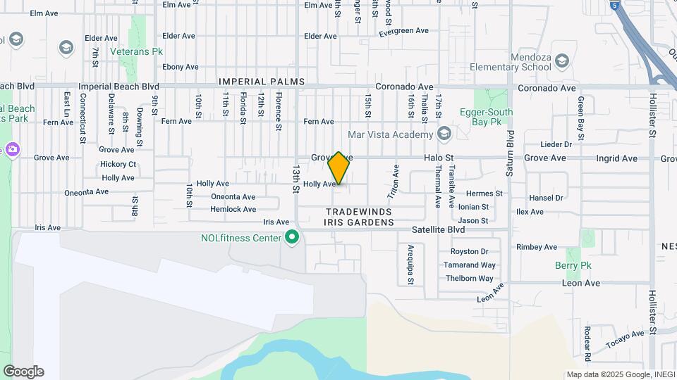 1411 Holly Ave Mapa y Detalles de la Ubicación