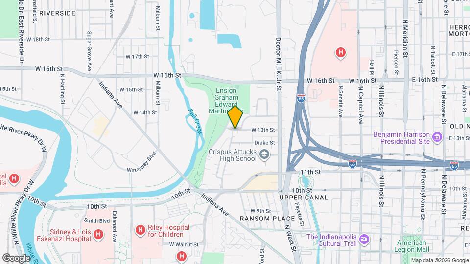 1249 Brooks St Map and Location Details