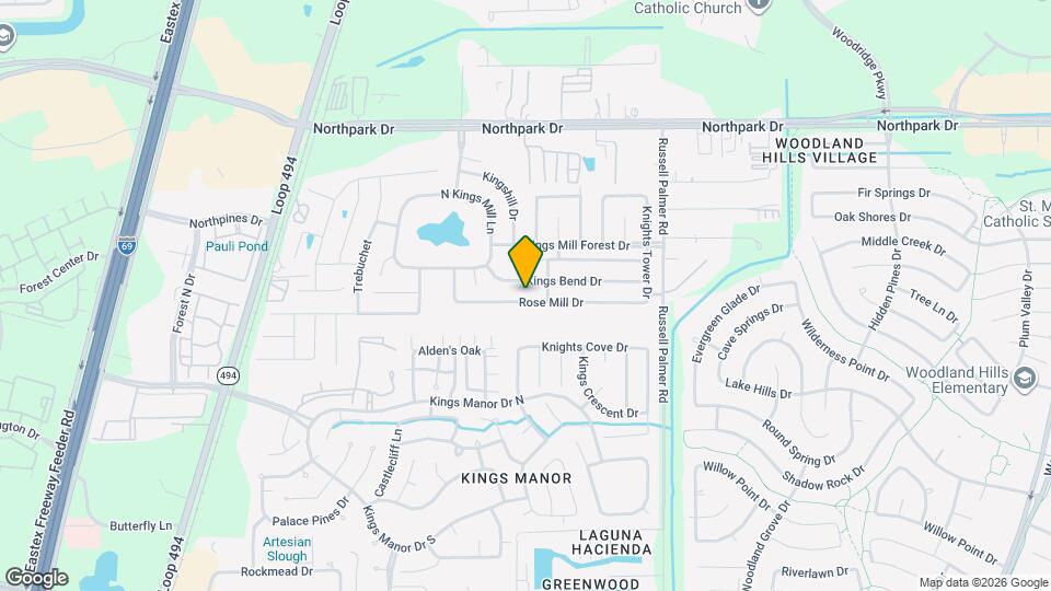 21507 Rose Mill Dr Map and Location Details