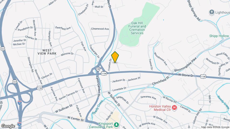 698 Sherman Pl Map and Location Details