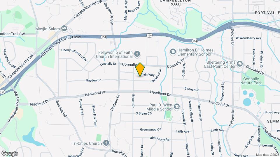 2527 Judson Ave Map and Location Details