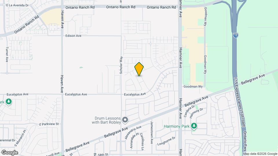 4501 S Mendocino Ave Map and Location Details