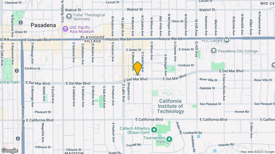 973 E Del Mar Blvd Map and Location Details