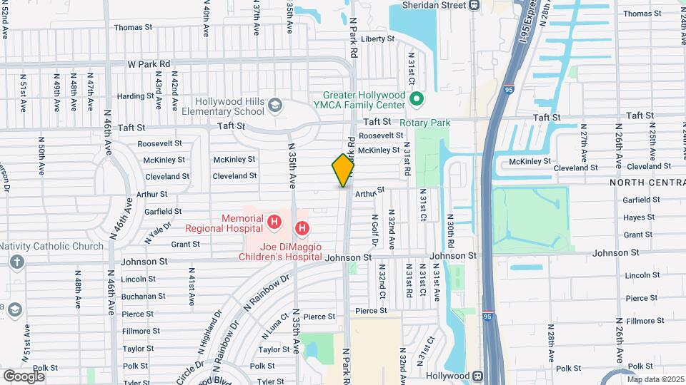 1216 N Park Rd-Unit -0 Map and Location Details