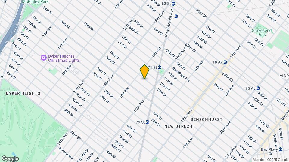 1538 73rd St Mapa y Detalles de la Ubicación