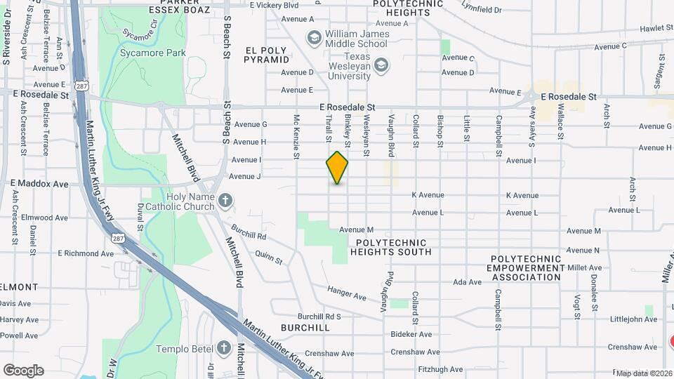 2909 K Avenue Map and Location Details