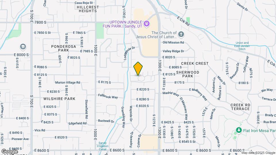 8122 Cottonwood Hills Cir Map and Location Details