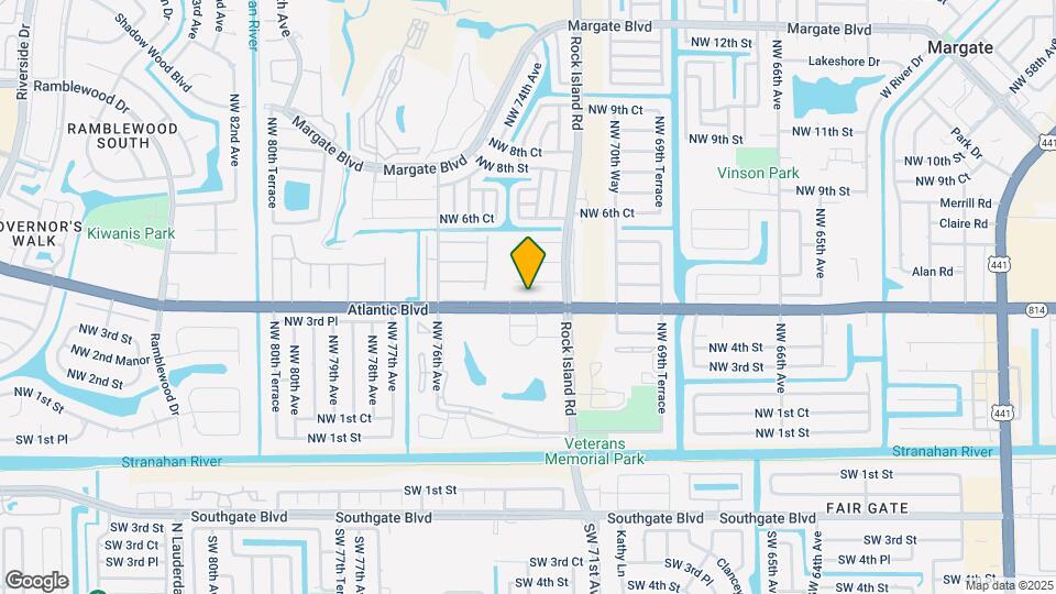 7305 W Atlantic Blvd Map and Location Details