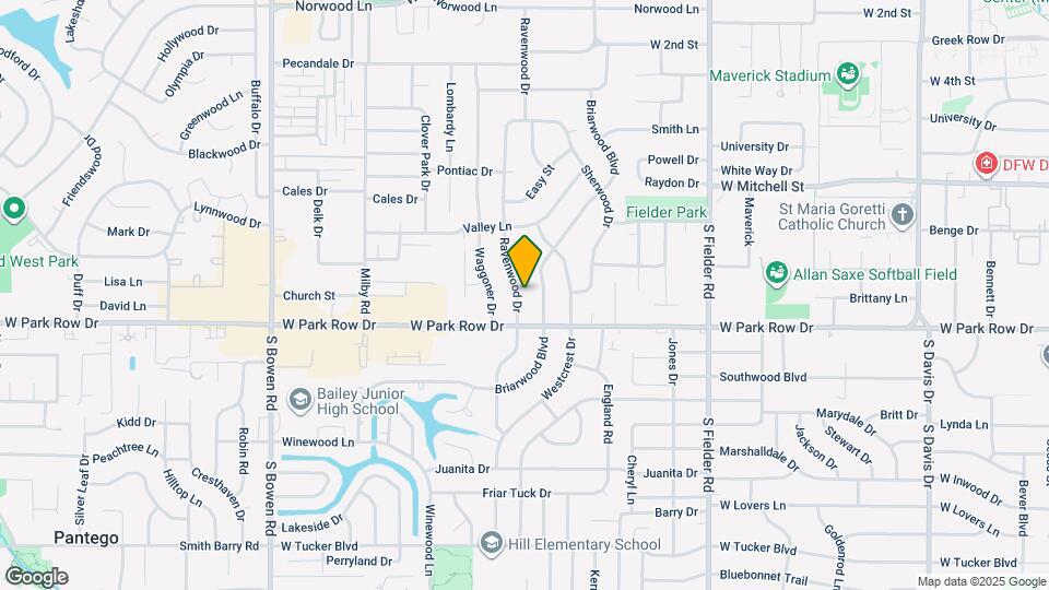 1309 Ravenwood Dr Map and Location Details