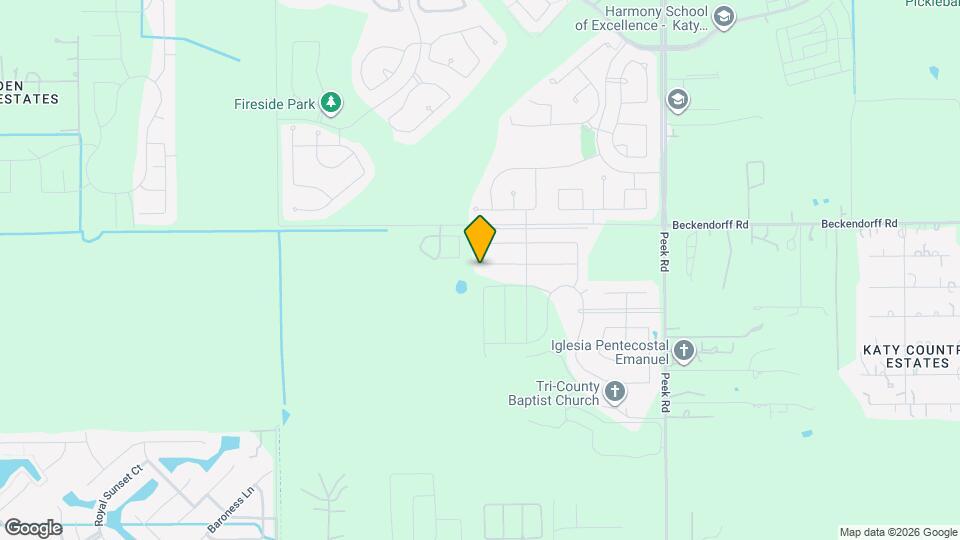 5903 Dawning Sun Rd Map and Location Details