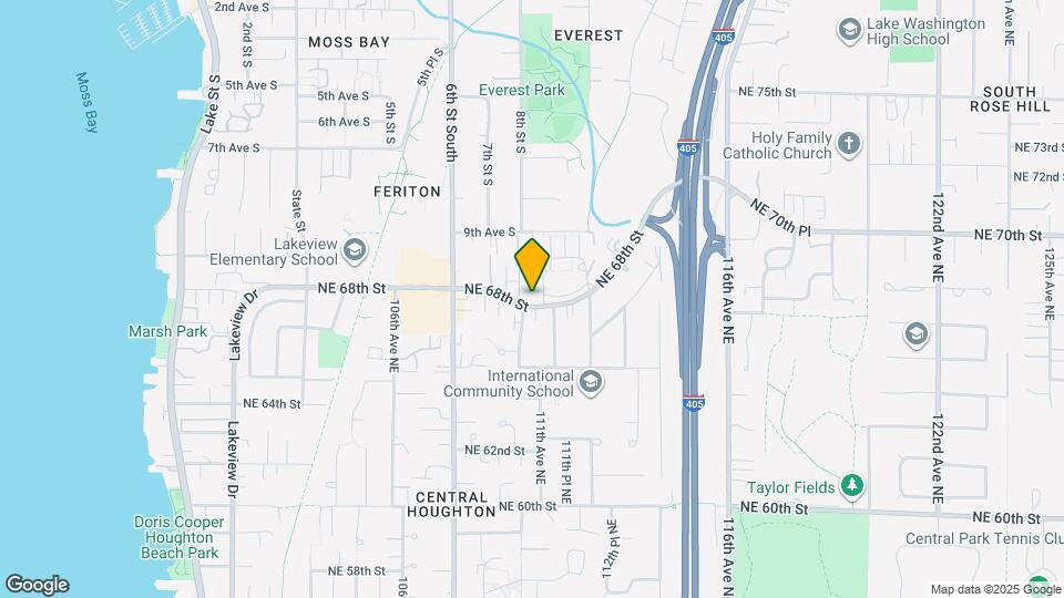 11004 NE 68th St Map and Location Details