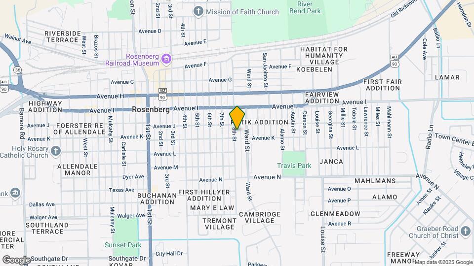 1213 8th St Map and Location Details