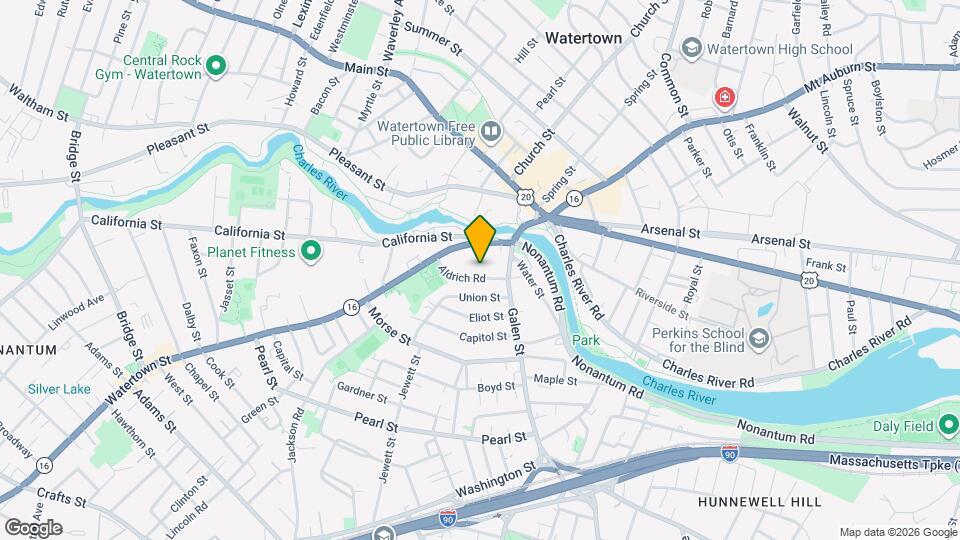 29 Aldrich Rd, Unit Unit 1 Map and Location Details