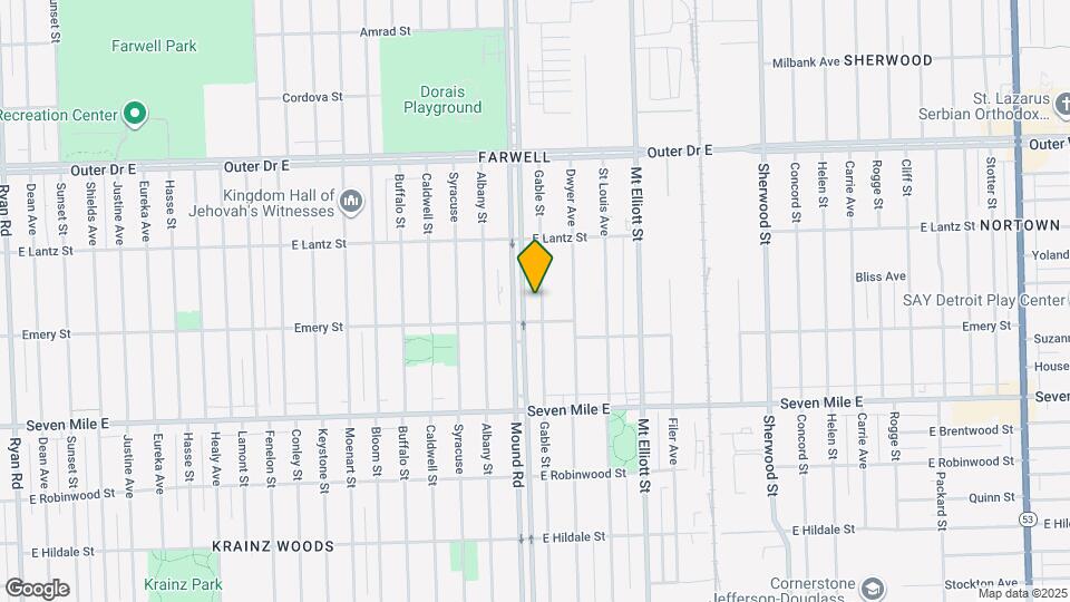 19335 Gable St Map and Location Details