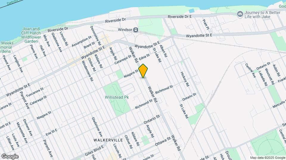953 Walker Rd Map and Location Details