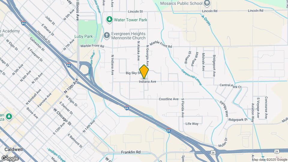 105 N Georgia Ave Map and Location Details